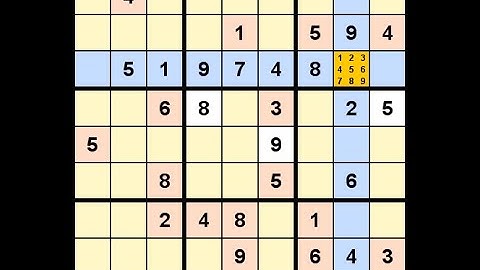 How to Solve Guardian Sudoku Hard 4838 June 4, 2020