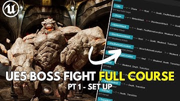 Unreal Engine Boss Fight + State Trees Course - Pt.1 - The Set Up