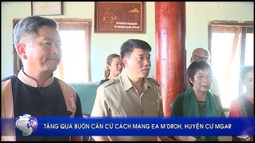 BÍ THƯ ĐẢNG ỦY KHỐI DOANH NGHIỆP TRUNG ƯƠNG TẶNG QUÀ BUÔN CĂN CỨ CÁCH MẠNG