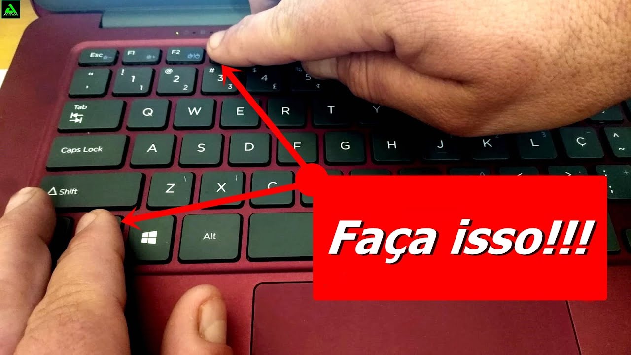 O Teclado do seu Notebook Não Funciona? Vc Aperta Letra e Sai Número ...