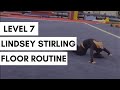 Lindsey sterling gymnastics floor routine  taylor krippner