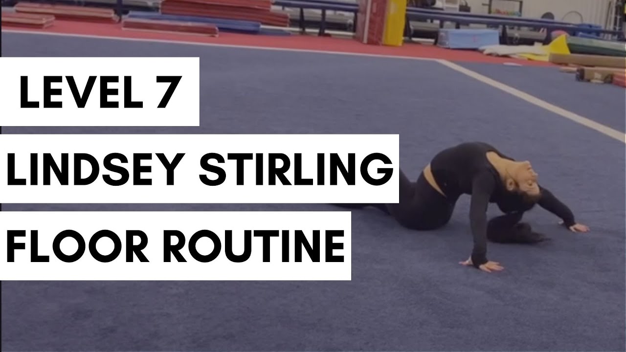 Lindsey Sterling Gymnastics Floor Routine | Taylor Krippner