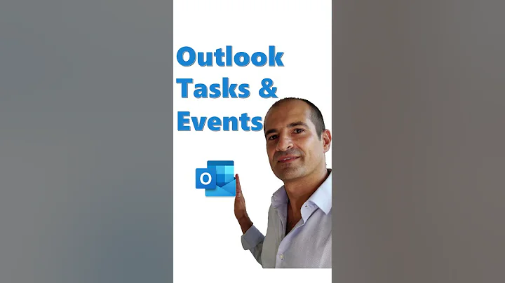 📩 How to create tasks and events in Outlook with an email #Shorts