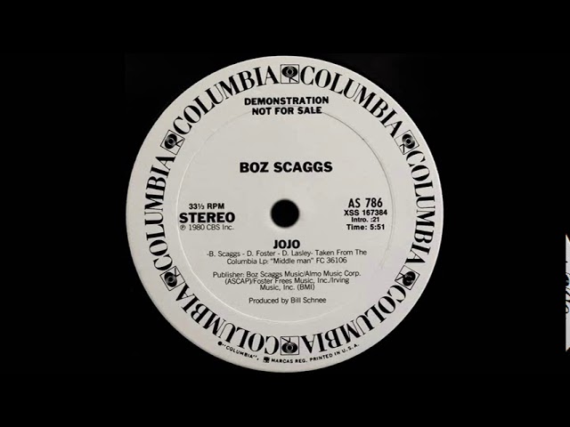 Boz Scaggs - JoJo (Dj ''S'' Rework)