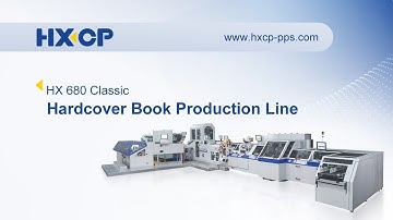HX Classic 680 Hardcover Book Production Line