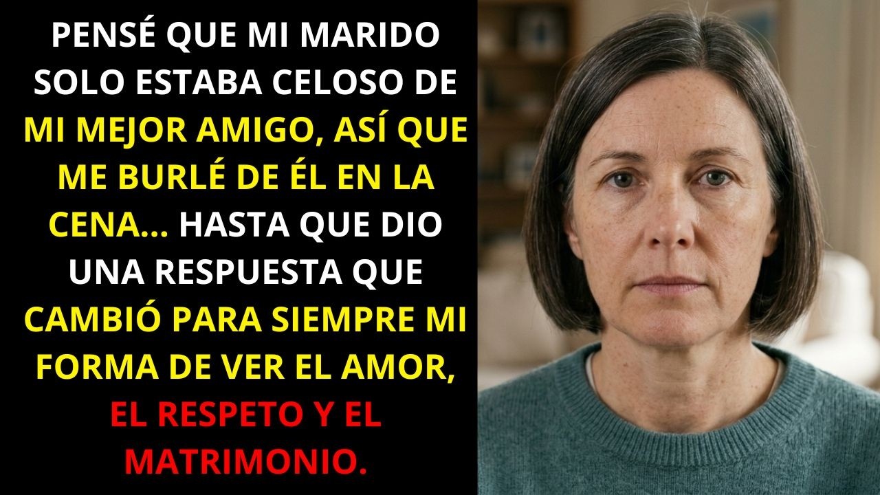 Me burlé de mi esposo por estar celoso… y luego me contó la verdad
