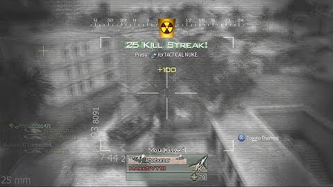 Classic MW2 Invasion Nuke with Mini Uzi 41-1