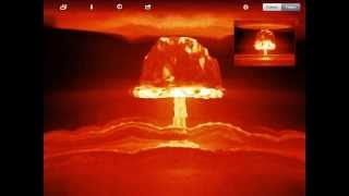 Atomic explosions with a fractal twist