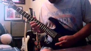 Scorpions Arizona guitar solo Cover By Lefty99riffs