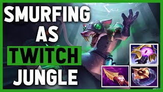 SMURFING AS TWITCH JUNGLE