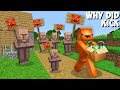 Why DID THE VILLAGERS KICK ME OUT OF THIS SECRET VILLAGE in Minecraft ! FORBIDDEN VILLAGE !