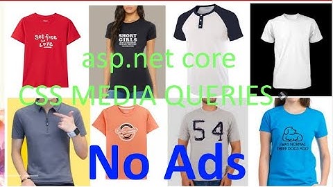 CSS Media Queries using Bootstrap in ASP Net Core MVC with Razor Views