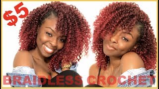 5 Braidless Crochet 1 Hour Install, Well An 130 But Whatever...