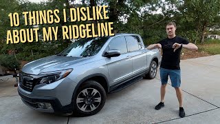 10 Things I dislike about the Honda Ridgeline
