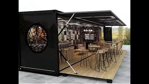 20ft/40ft coffee shop container