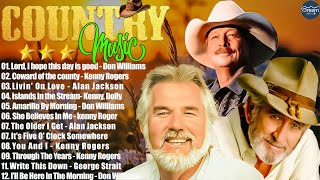 Alan Jackson,Kenny Rogers,George Strait,Don Williams,Wille Nelson - Best Old Country Songs All Time