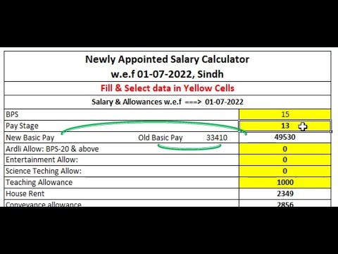 salary calculator 2022 guide for everyone newly appointed and old employees @AE EMPLOYEES NEWS