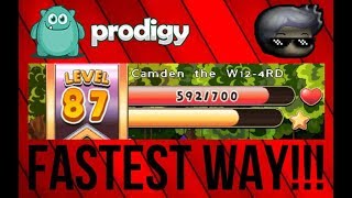 HOW TO LEVEL UP FASTEST IN PRODIGY!!