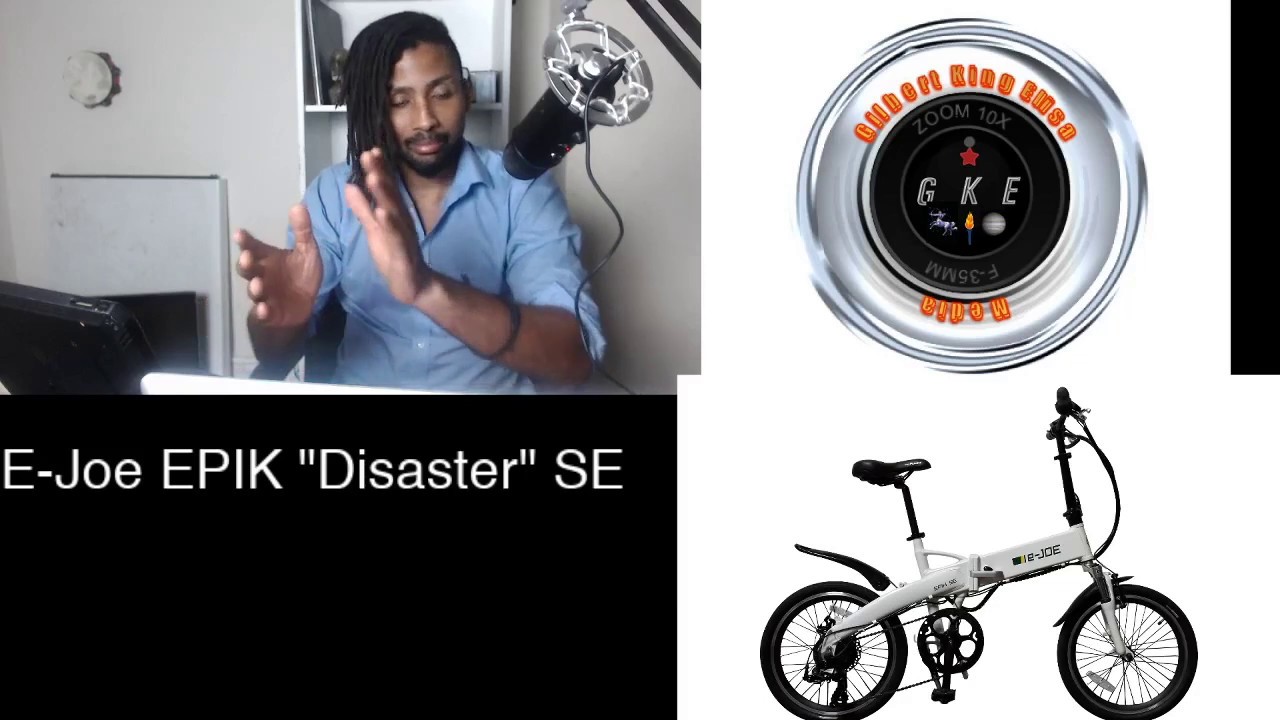 E-JOE EPIK "DISASTER" BIKE REVIEW