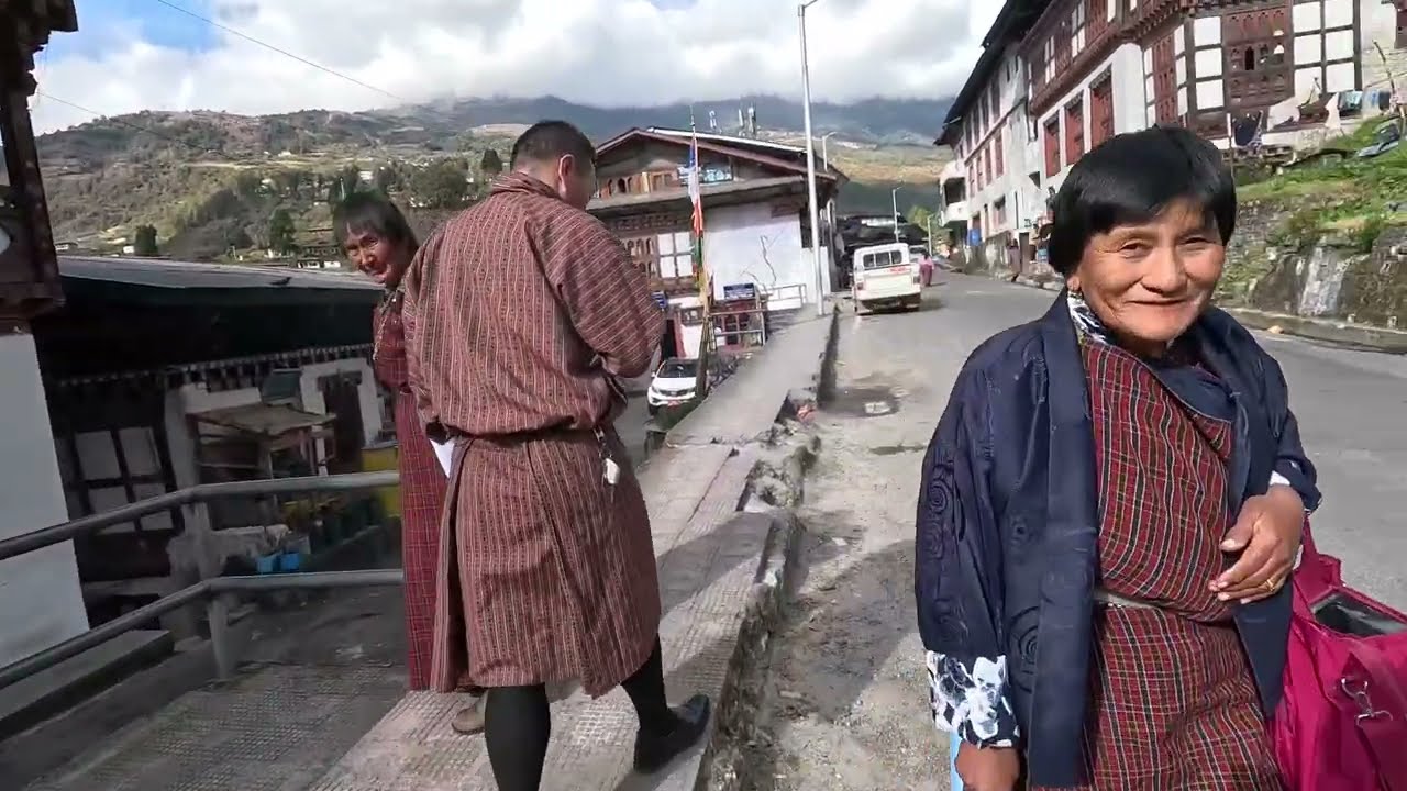 First time seeing the beautiful landscape of Bumthang via Trongsa,