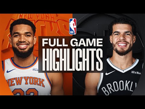 KNICKS at NETS | FULL GAME HIGHLIGHTS | November 24, 2025