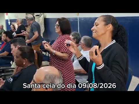 Santa Ceia do Senhor em Londrina hoje de manhã 