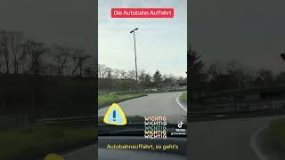 So geht das Auffahren auf die Autobahn