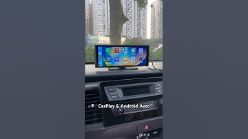 Eonon P4 Apple CarPlay & Android Auto car screen w/ dashcam & backup cam. Fits any car. #oldcar