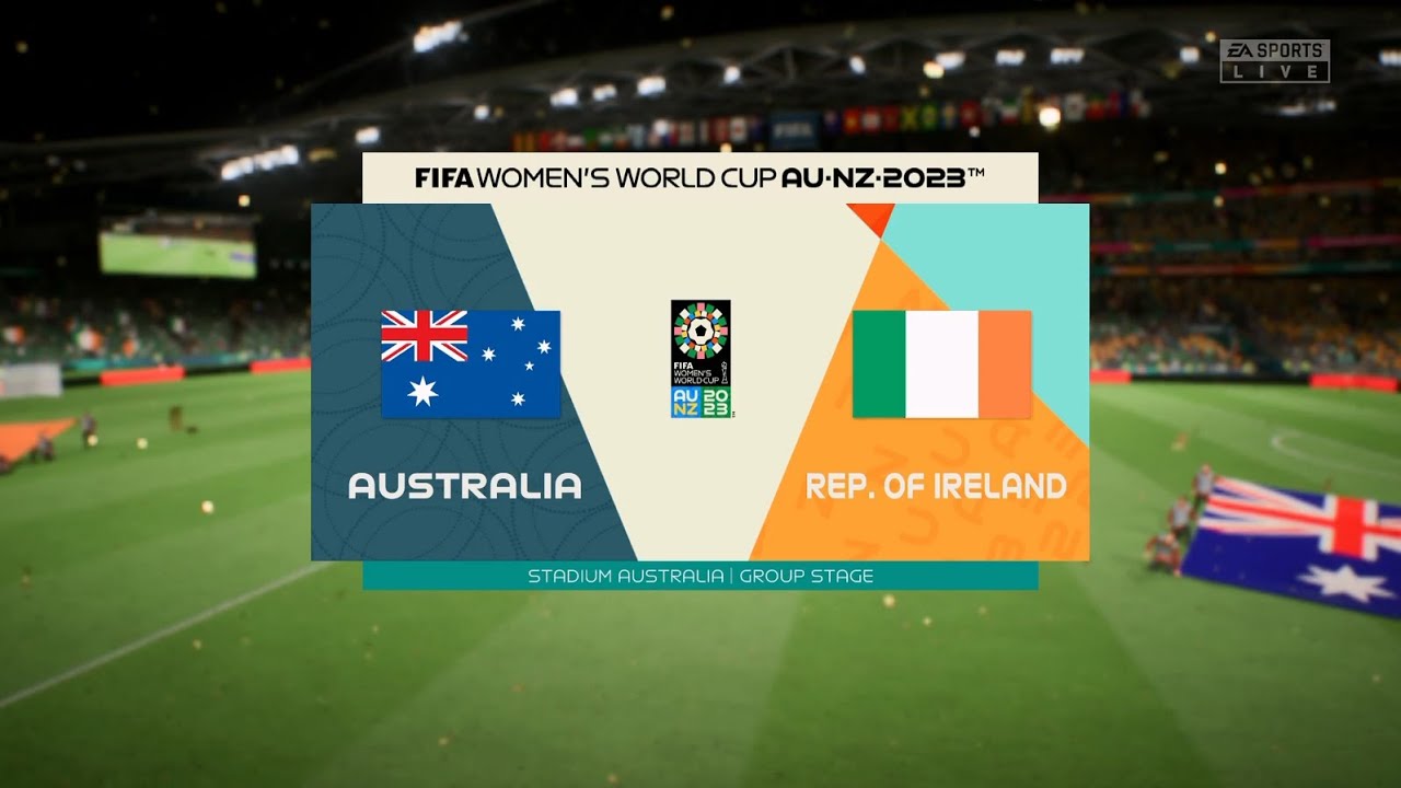 FIFA 23 Gameplay | FIFA Women's World Cup 2023™ Australia vs Ireland | PS4 Series #2