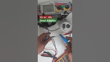 How to test #CCTV #camera 12V D.C adapters! #tips #troubleshooting