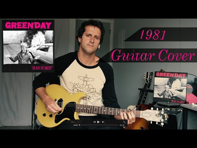 Green Day - 1981 (Guitar Cover) | Billie Joe Armstrong Signature