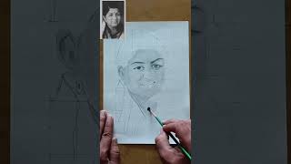 How to draw sketch of Lata Mangeshkar|| Sketch of Lata Mangeshkar||Art with Naresh