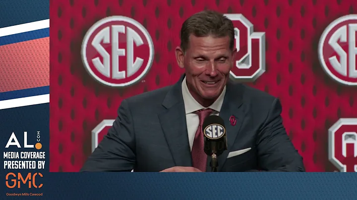 Oklahoma head coach Brent Venables on the Sooners' first SEC road game being at Jordan-Hare Stadium