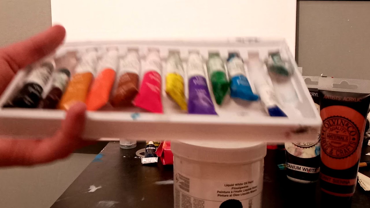 reviewing art and crafts items - YouTube