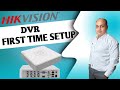 Hikvision DVR First time Setup 2026 | Latest Method Step by Step | Hikvision DVR setup for beginners