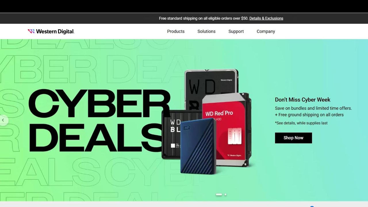 Western Digital Home Page Explorer On December 5 2024 Youtube
