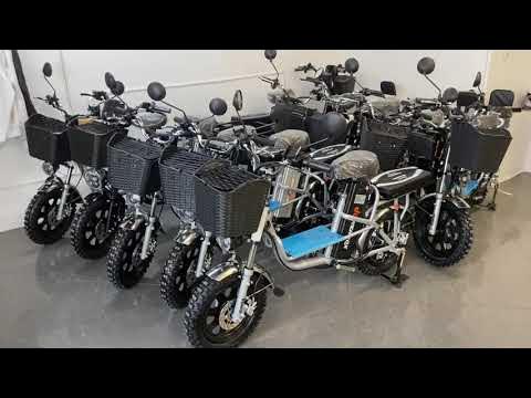 Электровелосипед Монстр для курьера МСК - YouTube