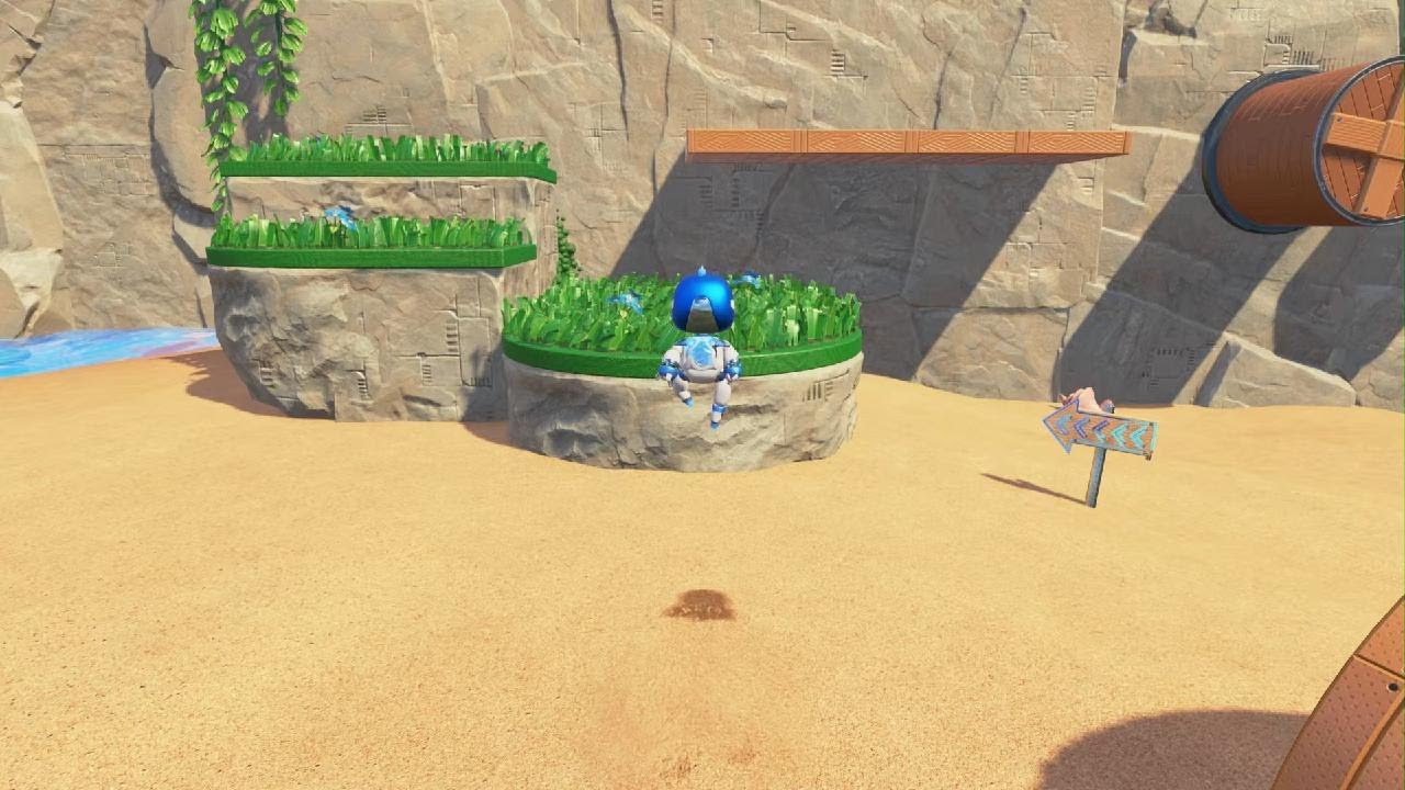 Astro's Playroom WYŚCIG GÓRSKI