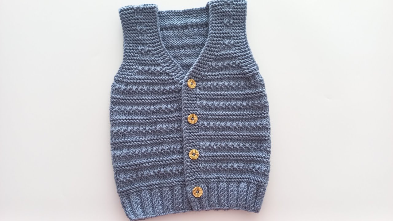 Kolay Bebek Yeleği Yapımı/Bebek Örgü Modelleri