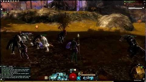 Guild Wars 2 Closed Beta - Contested Waypoint and Dynamic Event