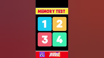 Memory Test I #shorts I #riddles