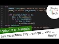 Apprendre python 3  10 les exceptions  try catch else finally