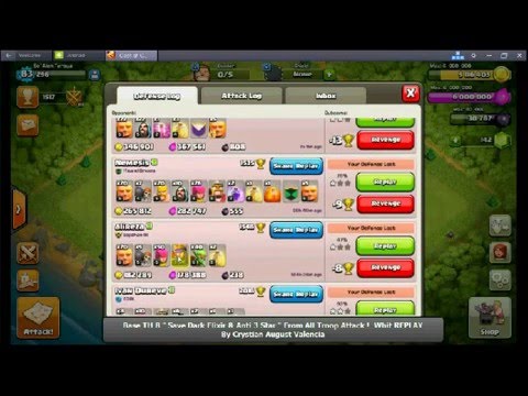 Base TH 8 " Save Dark Elixir & Never 3 Star " By Crystian August Valencia 31/03/2016