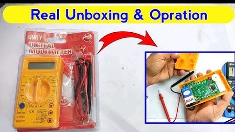 Unity Multimeter At Home|Unboxing|unity multimeter unboxing|unitymultimeter unboxing|Hamza technical