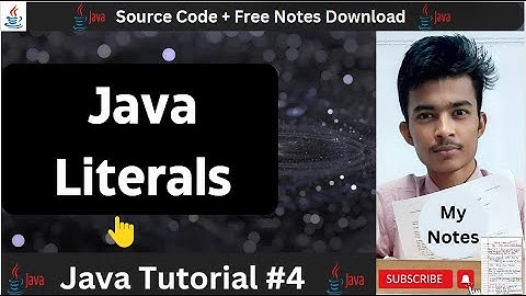 Java Tutorial: Literals in Java, Keywords, Input from User 2023