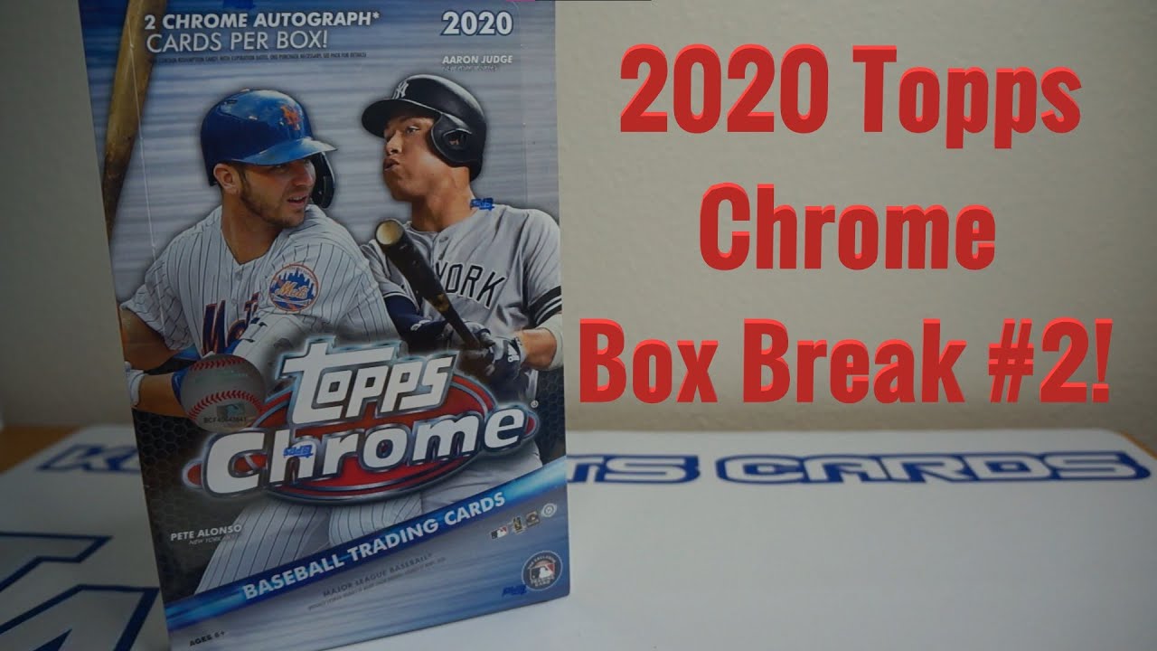 2020 Topps Chrome Hobby Box Break #2! Got a GOLD #/50 RC!