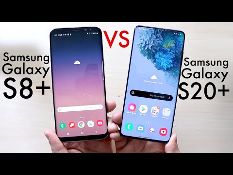 Samsung Galaxy S20+ Vs Samsung Galaxy S8+! (Comparison) (Review)