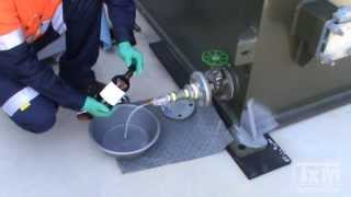 transformer oil sampling training part 2 bottle sample