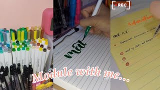 🍃💫 Study With Me… 🍃💫 (TikTok Compilations) #module #modulewithme #studywithme