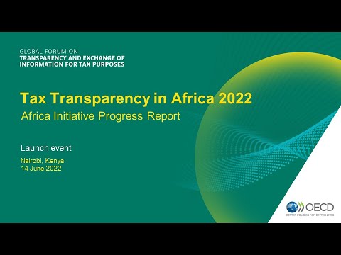 Tax Transparency in Africa 2022 launch event